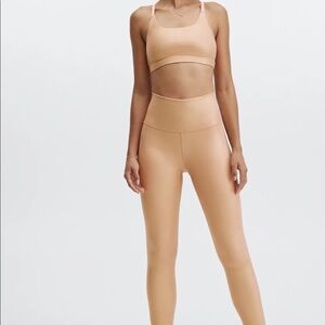 Fabletics Iridescent Desert 7/8 Luxe Legging + Gia Bra SET